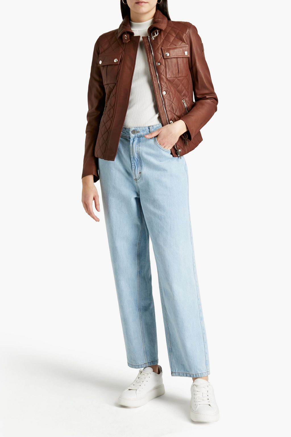 BELSTAFF Neta quilted leather jacket
