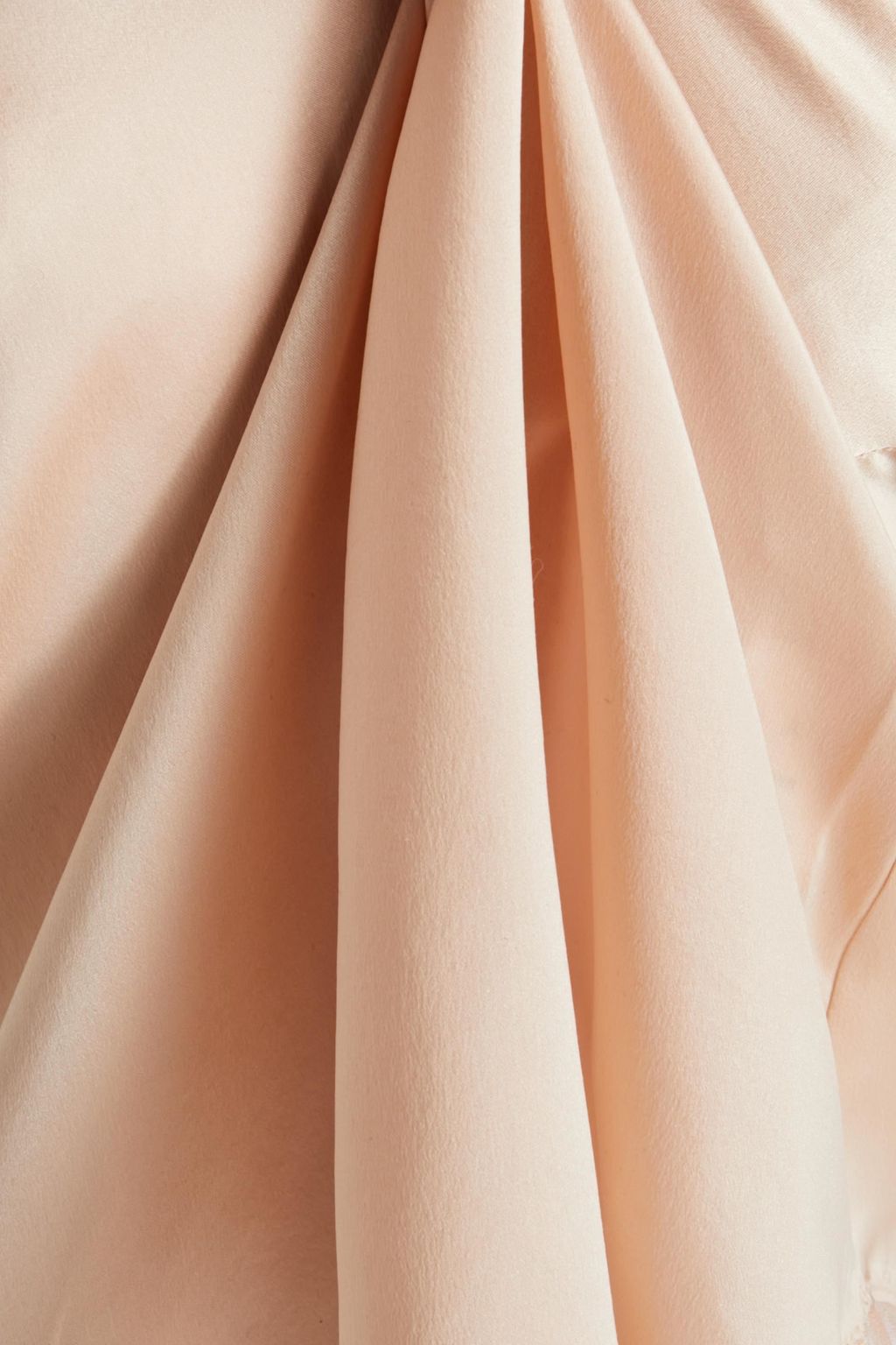 IRO Berwyn tulle-trimmed silk-charmeuse camisole