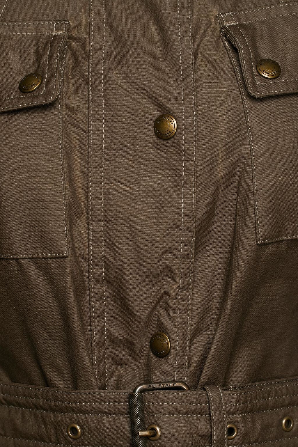 BELSTAFF Trialmaster belted coated-cotton jacket