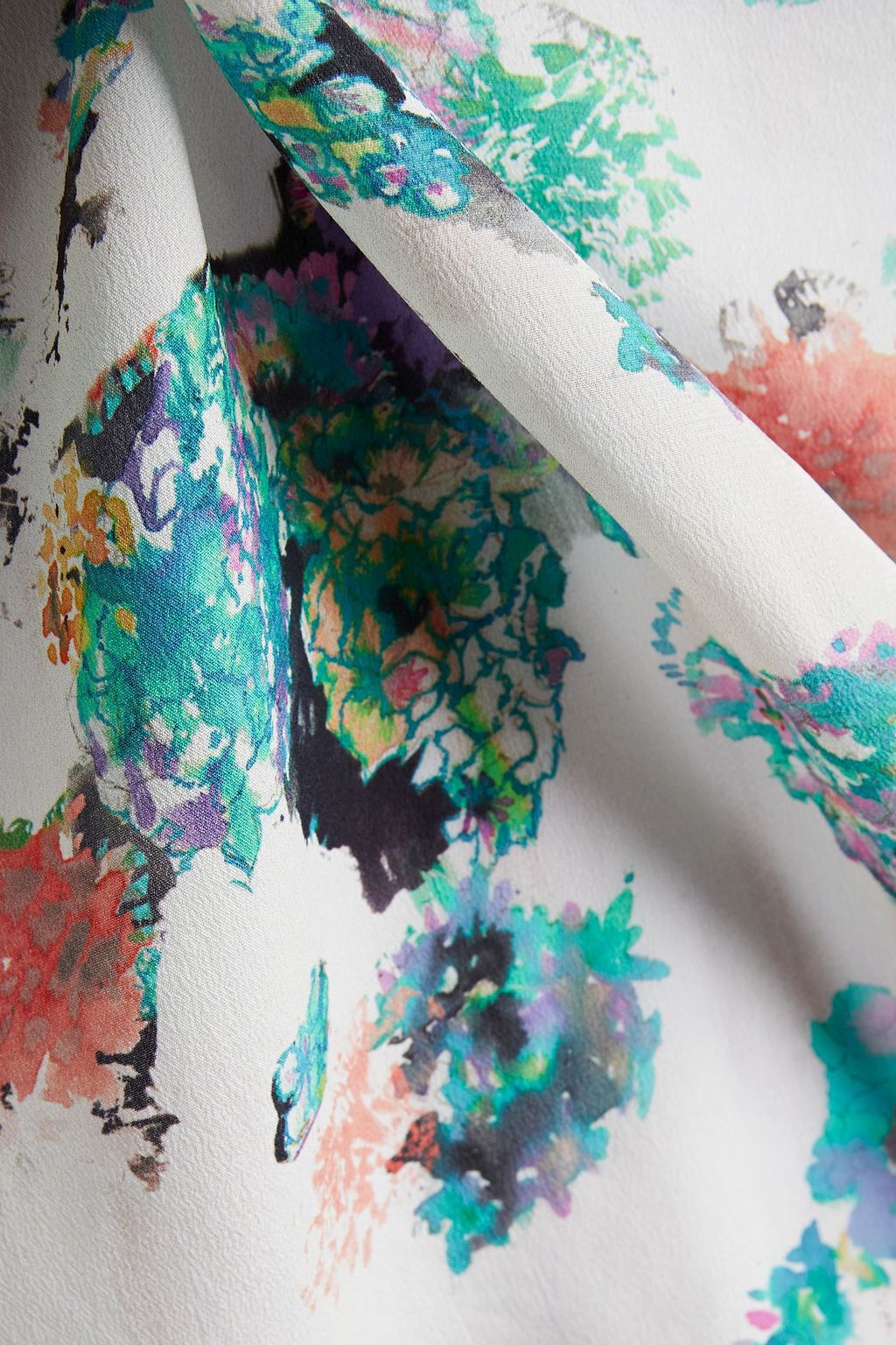 IRO Tool printed silk crepe de chine blouse