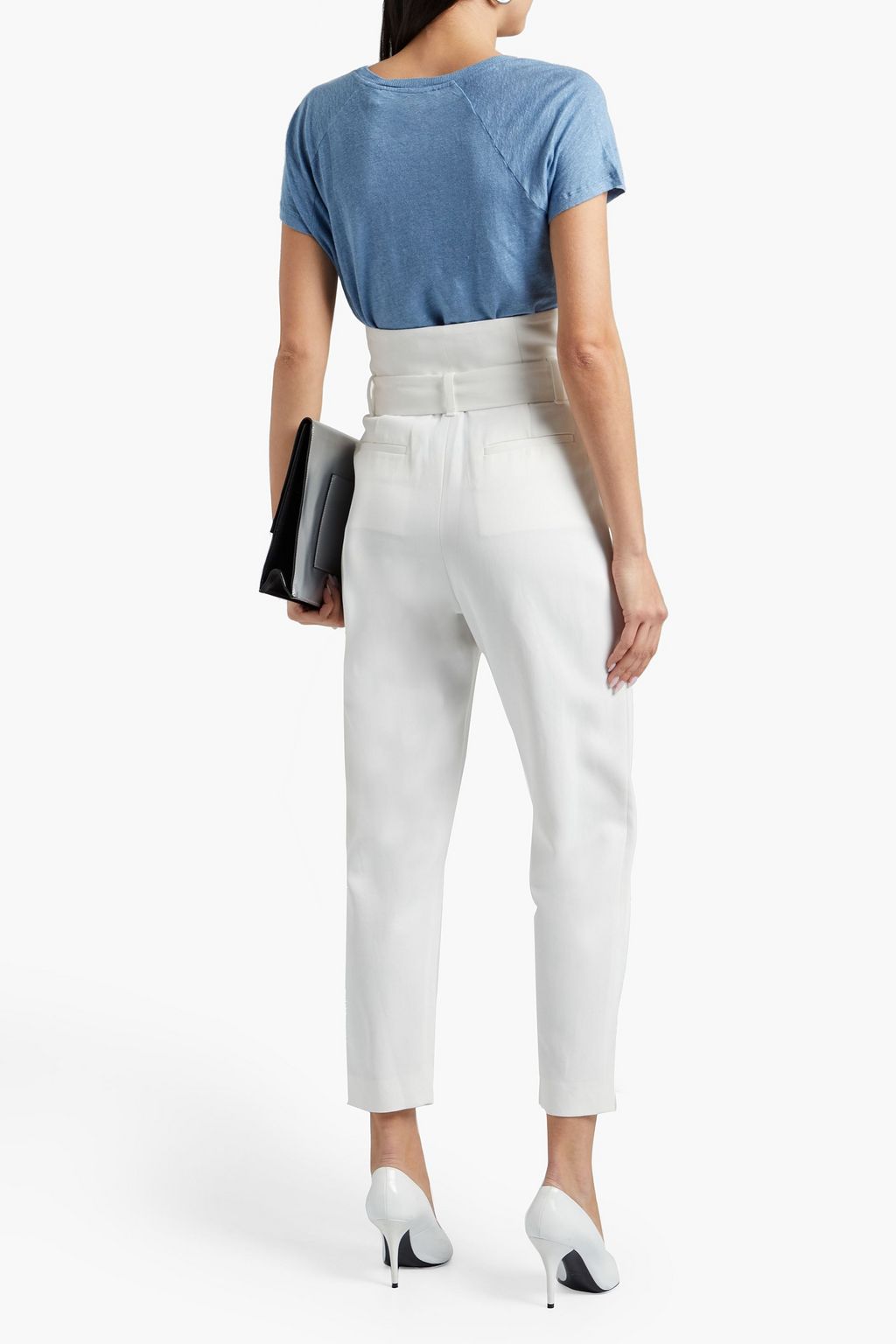 IRO Holsen slub linen-jersey T-shirt