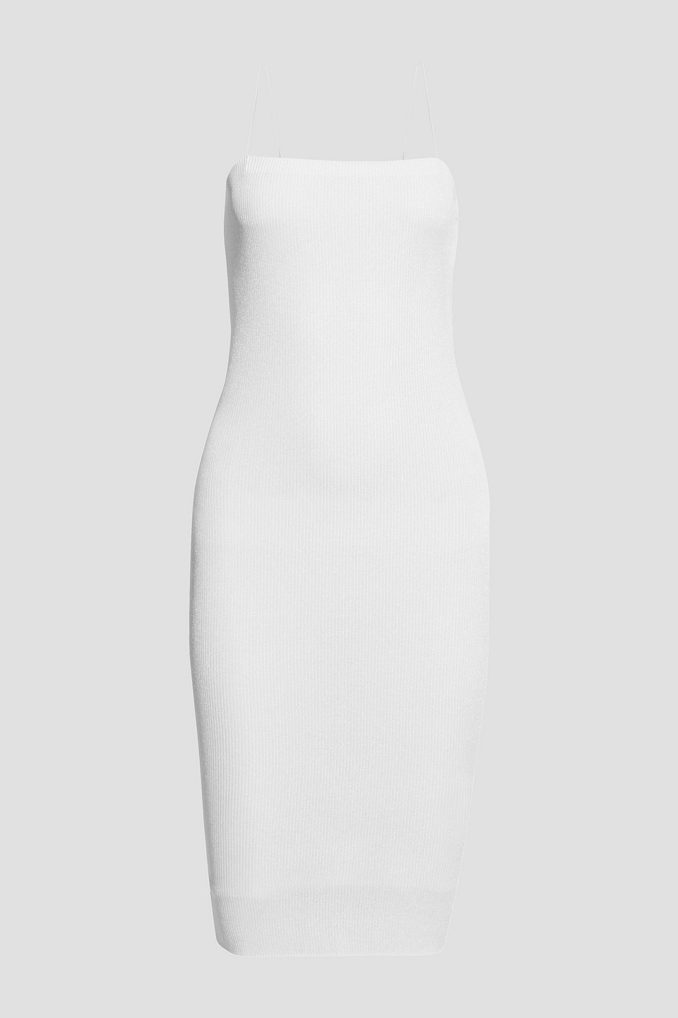 iro - iowa ribbed-knit dress - white - l