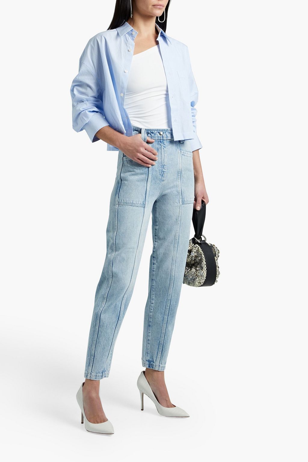 IRO Orionis high-rise tapered jeans