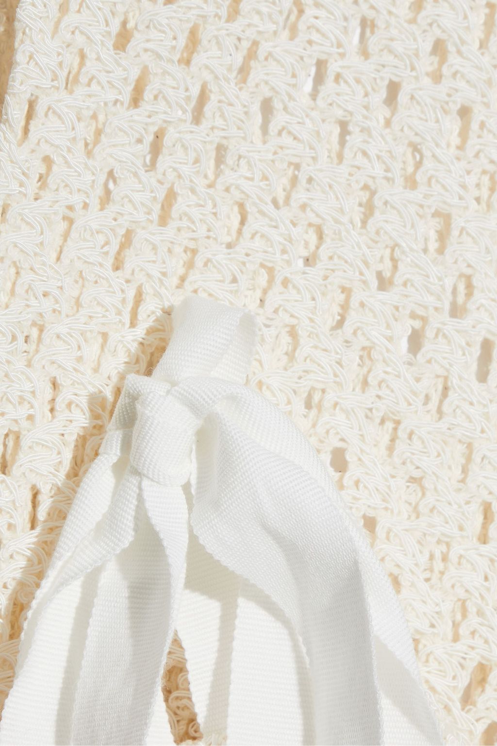 IRO Ankeria open-knit wrap top