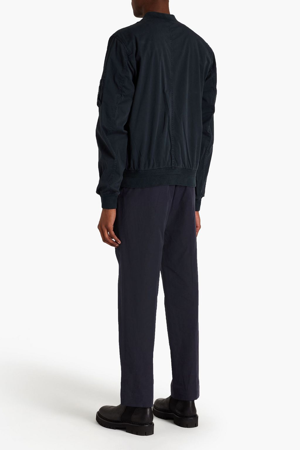 BELSTAFF Barham cotton-blend twill bomber jacket