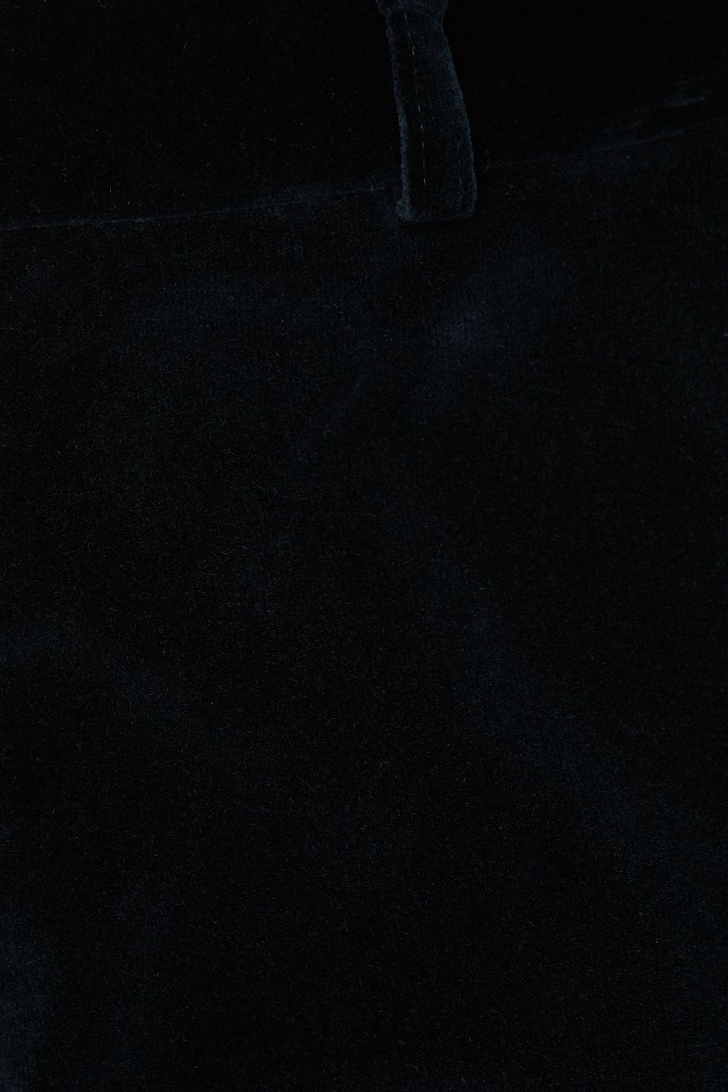 OFFICINE GÉNÉRALE Celeste cotton-velvet straight-leg pants