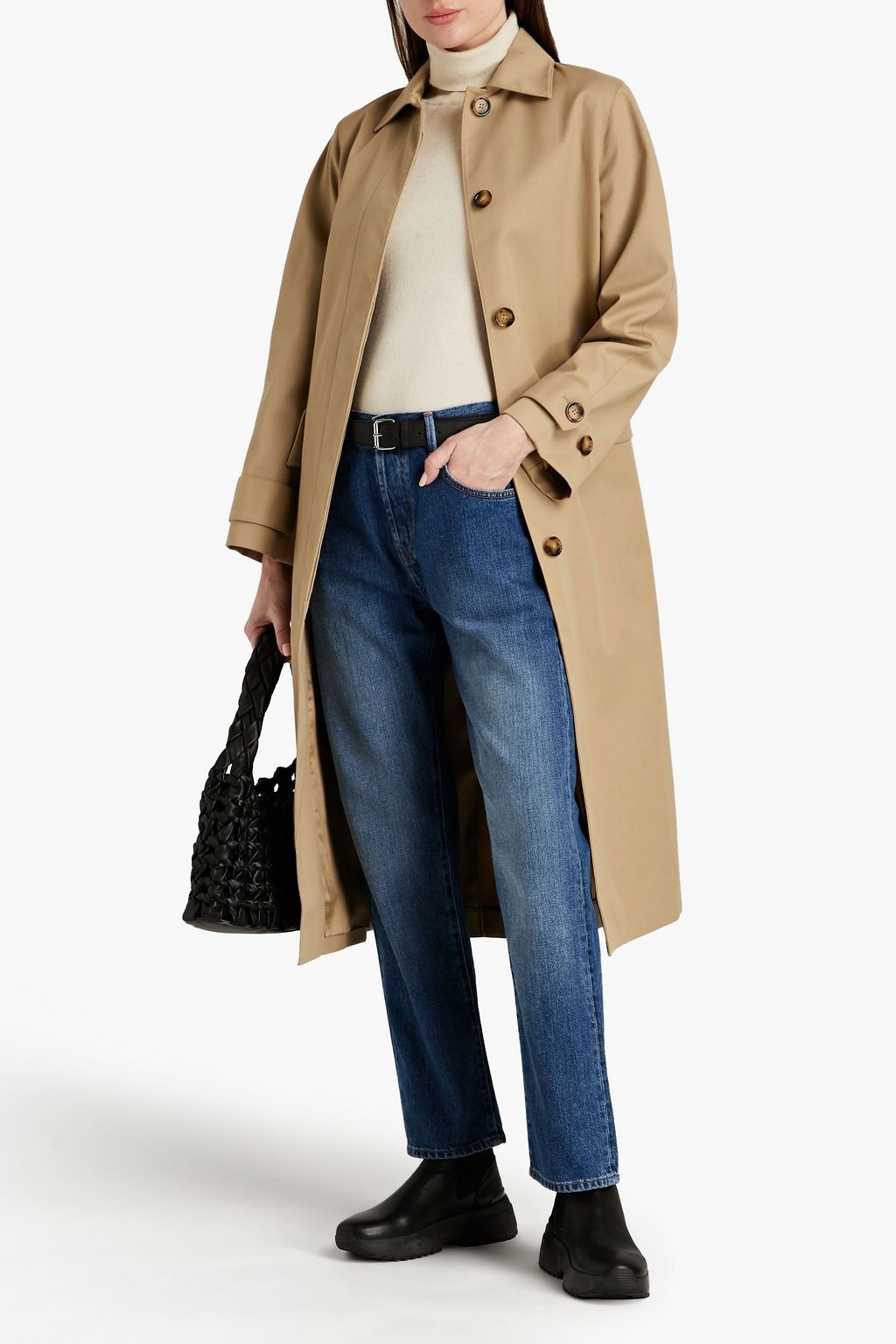 OFFICINE GÉNÉRALE Naomi high-rise straight-leg jeans