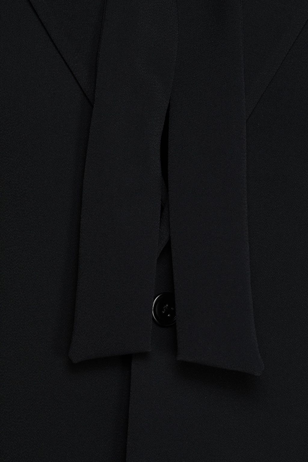 REDVALENTINO Pussy-bow crepe blazer