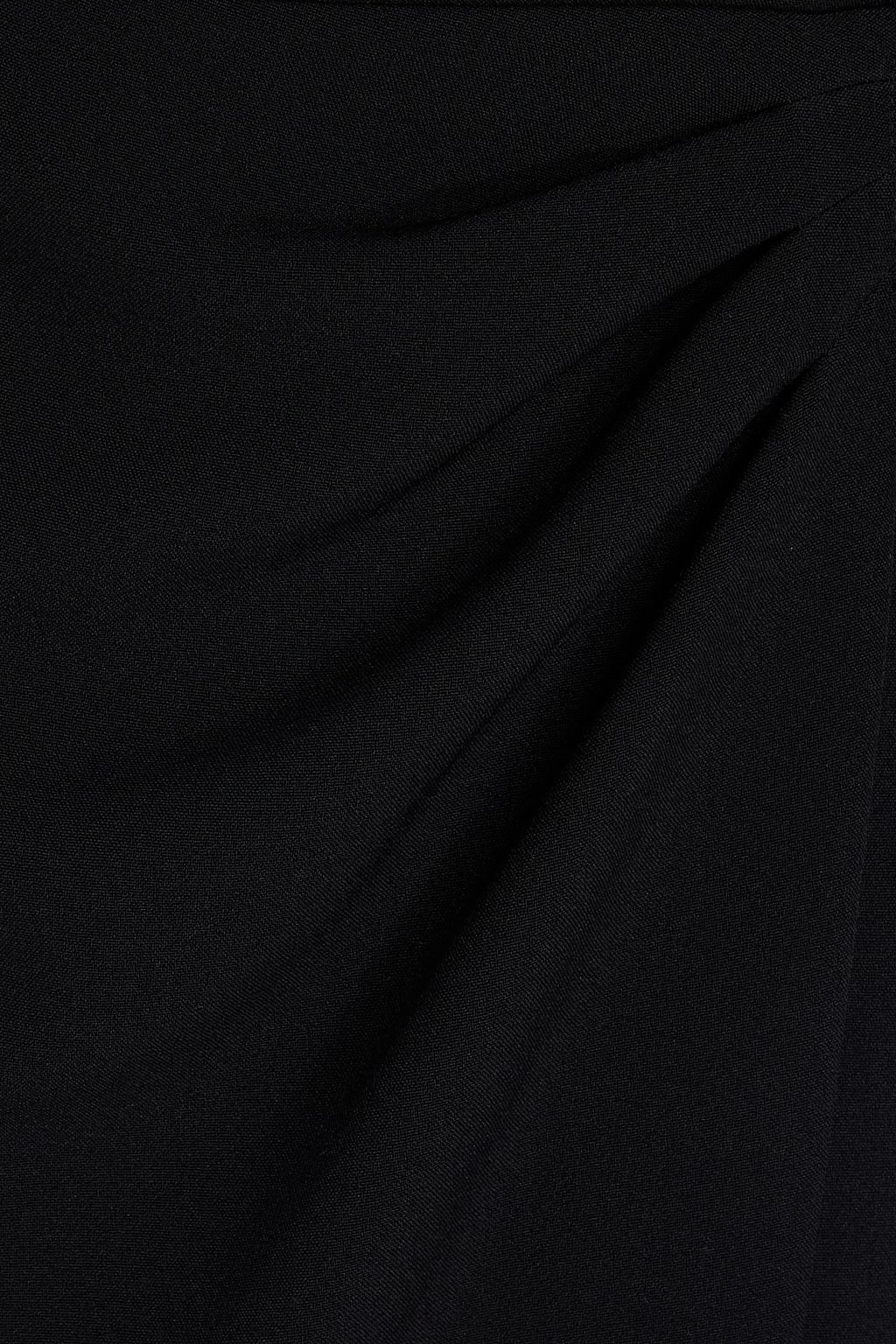 REDVALENTINO Wrap-effect crepe dress