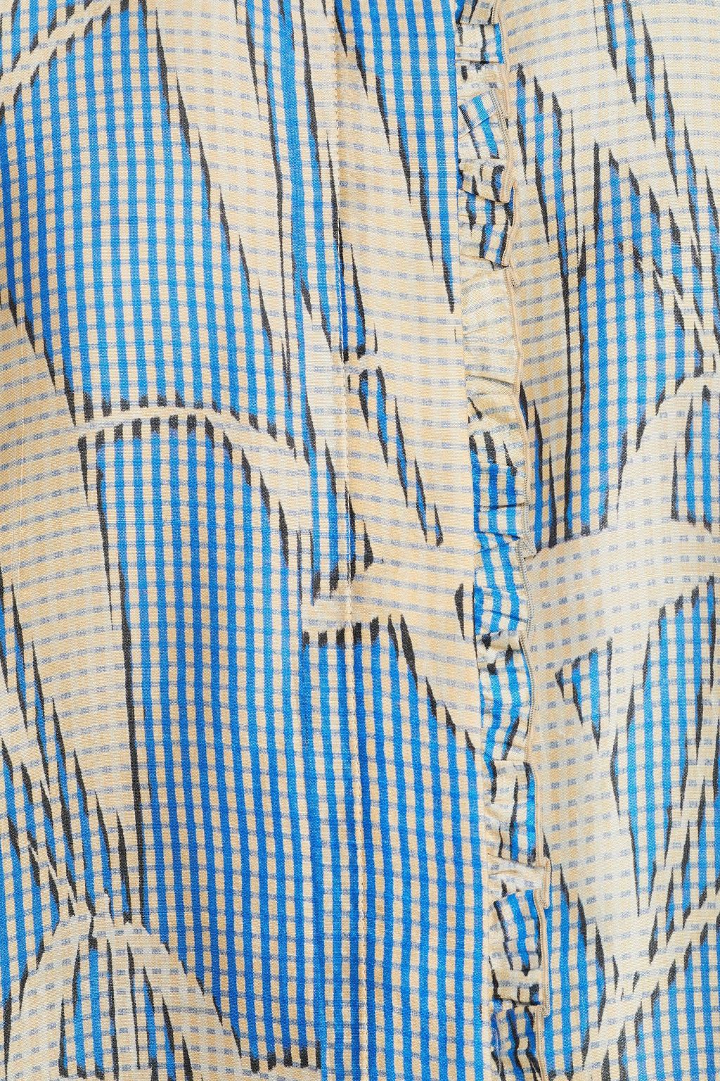 OFFICINE GÉNÉRALE Melody printed silk top