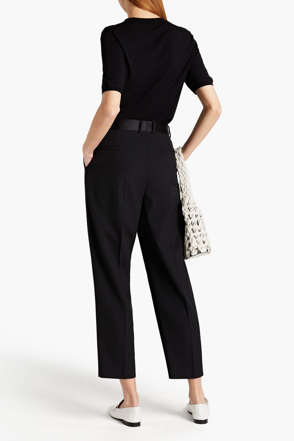 OFFICINE GÉNÉRALE Laura wool and silk-blend top