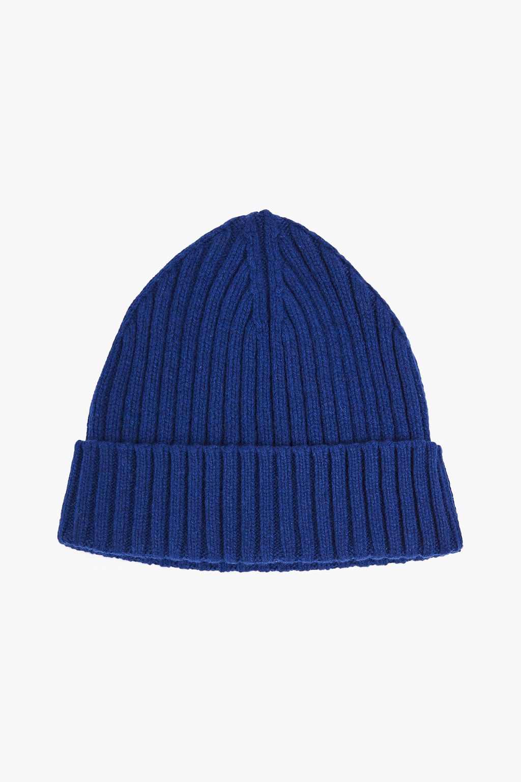 OFFICINE GÉNÉRALE Ribbed cashmere and merino wool-blend beanie