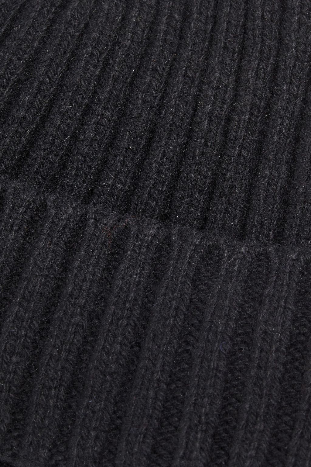 OFFICINE GÉNÉRALE Ribbed cashmere and merino wool-blend beanie