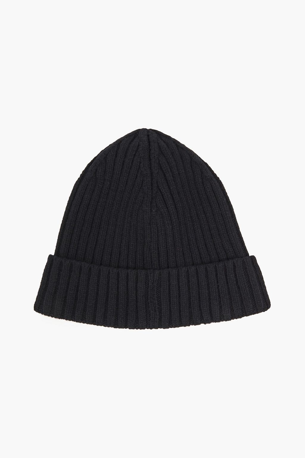 OFFICINE GÉNÉRALE Ribbed cashmere and merino wool-blend beanie