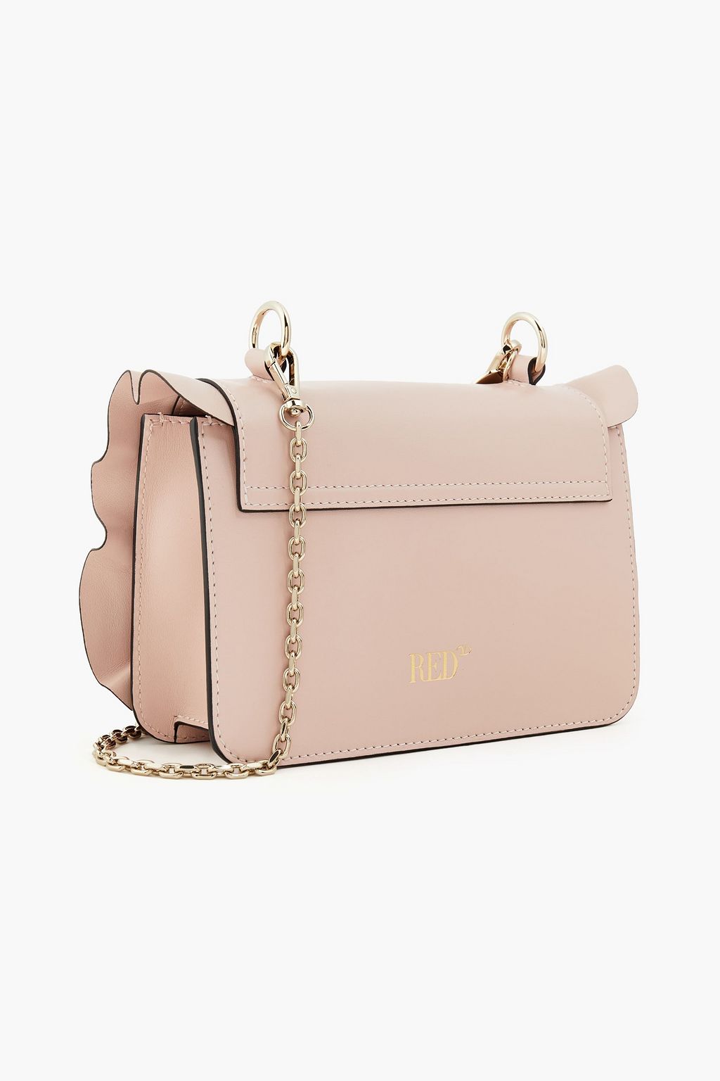 RED(V) Rock Ruffle leather shoulder bag