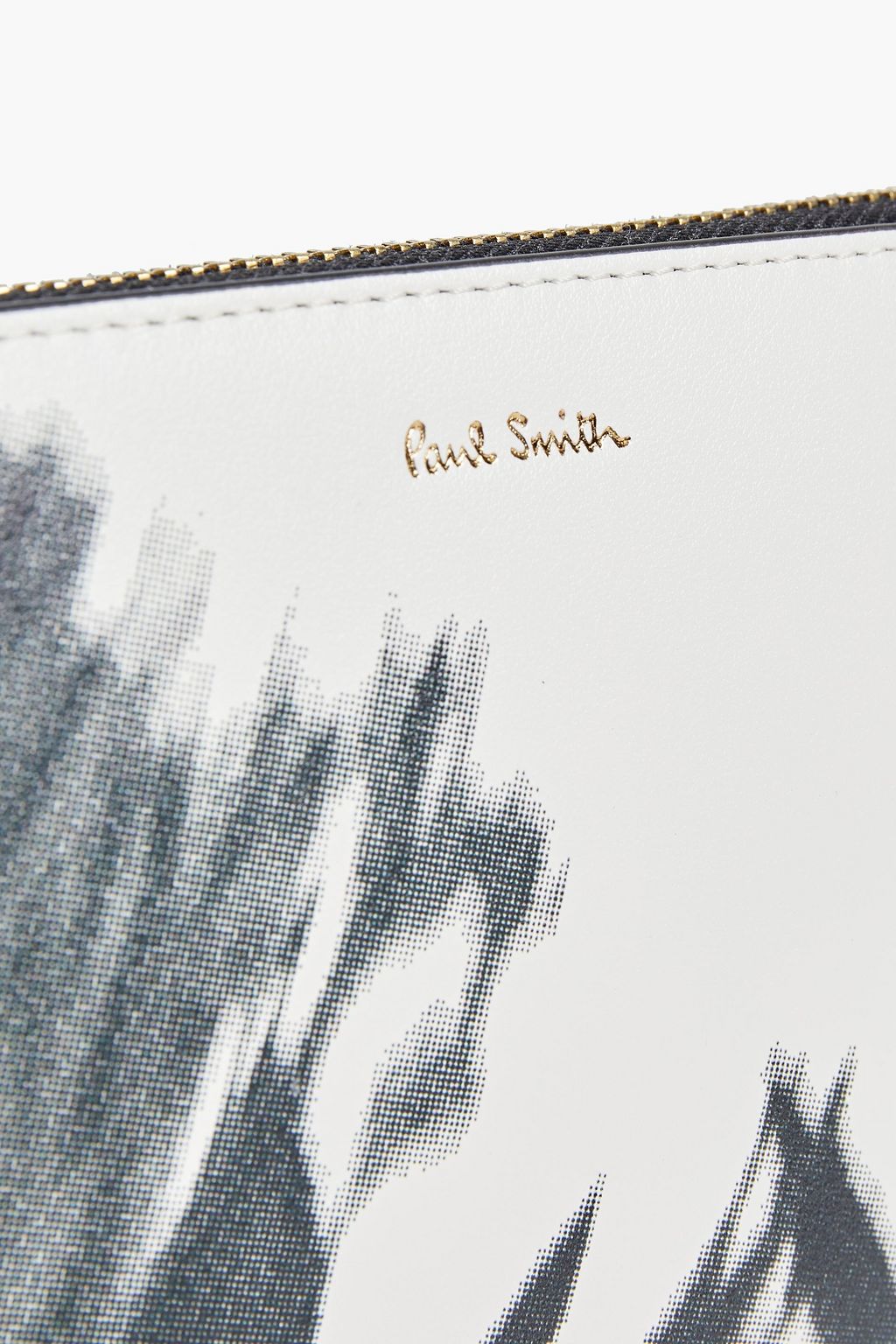 PAUL SMITH Printed leather continental wallet