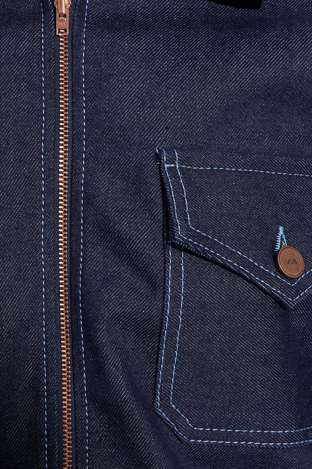 VICTORIA, VICTORIA BECKHAM Cropped denim jacket