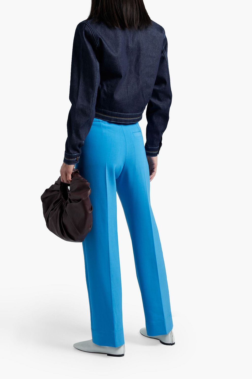 VICTORIA, VICTORIA BECKHAM Cropped denim jacket