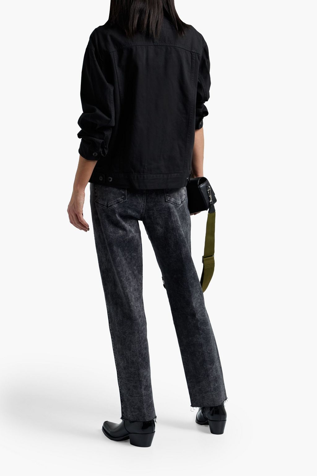 Black Max Trucker denim jacket | RAG 