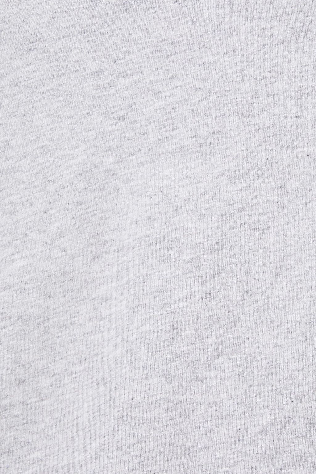 OFFICINE GÉNÉRALE Francis mélange cotton-jersey T-shirt