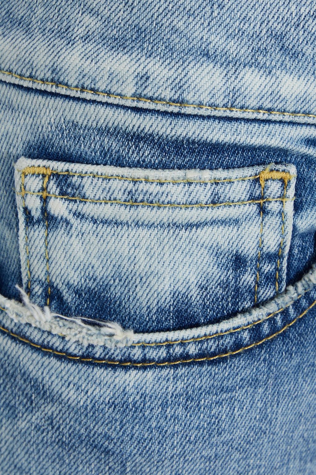IRO Selka cropped faded high-rise skinny jeans