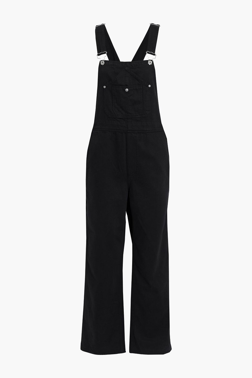 Black Workwear denim overalls | Sale up 