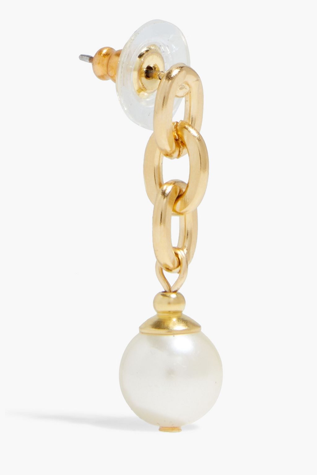 BEN-AMUN 24-karat gold-plated pearl earrings