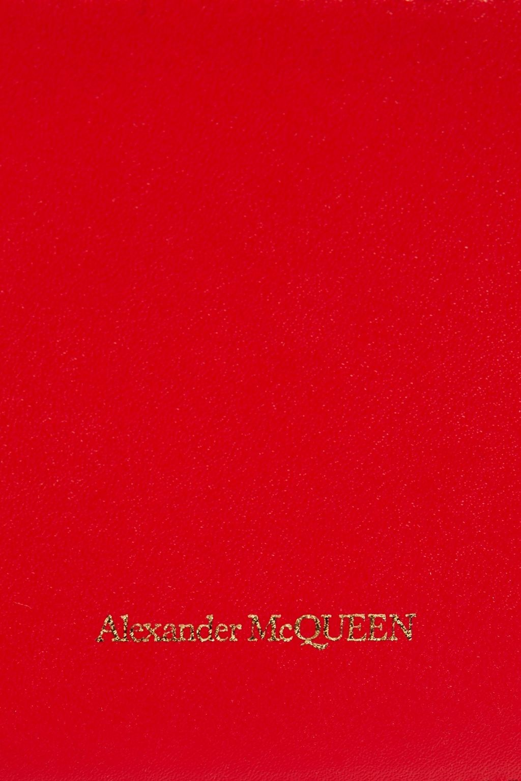 MCQUEEN Embellished leather shoulder bag