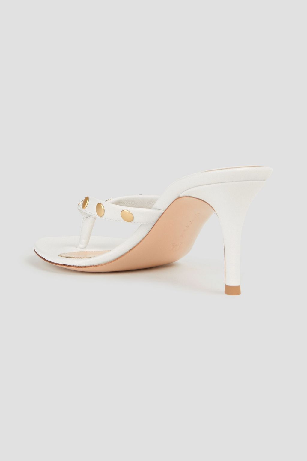 GIANVITO ROSSI Studded leather sandals