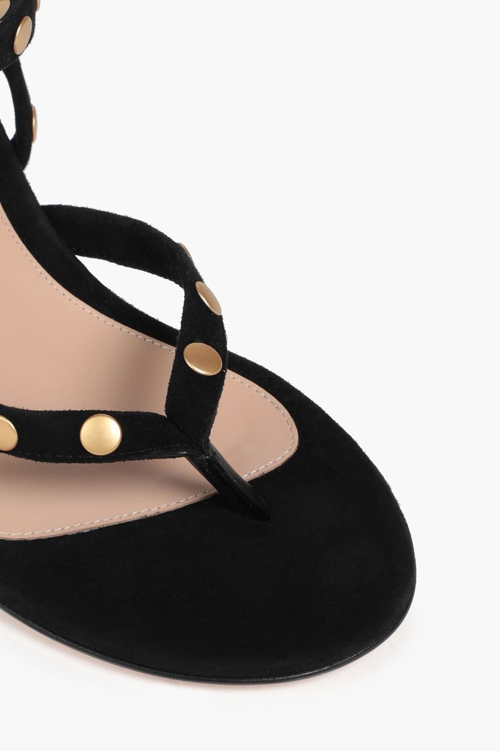 GIANVITO ROSSI Studded suede sandals