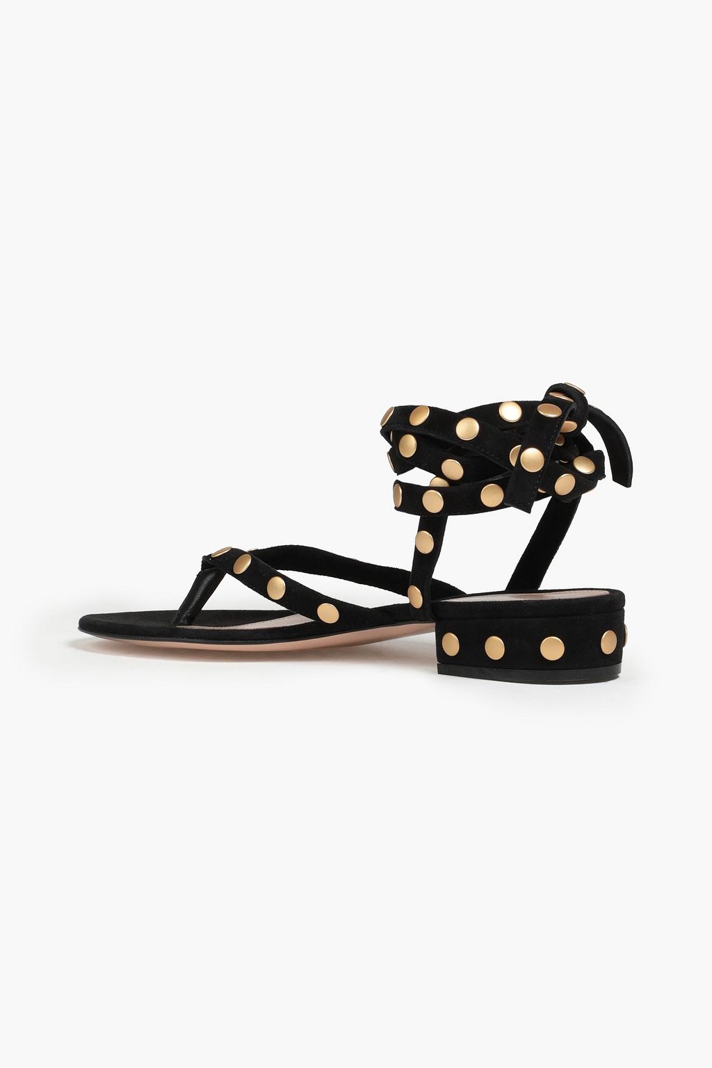 GIANVITO ROSSI Studded suede sandals