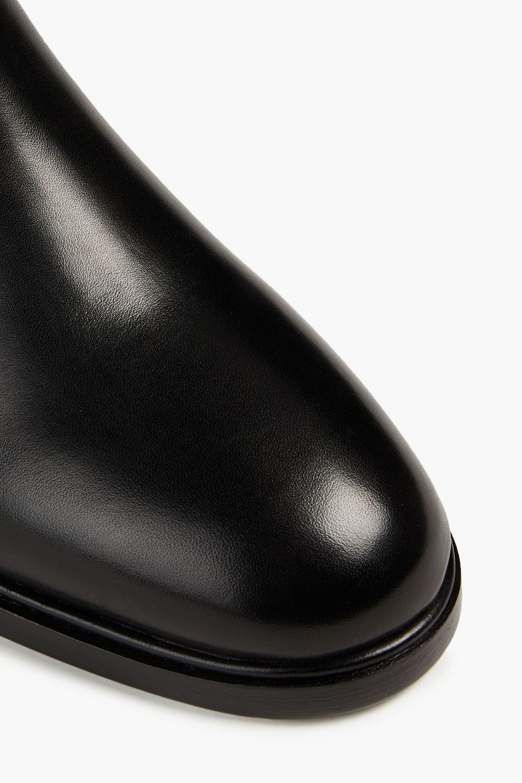 FERRAGAMO Famous leather knee boots