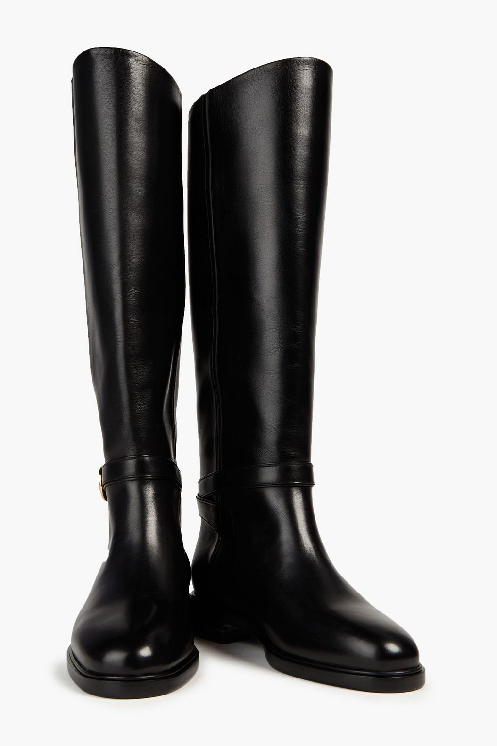FERRAGAMO Famous leather knee boots