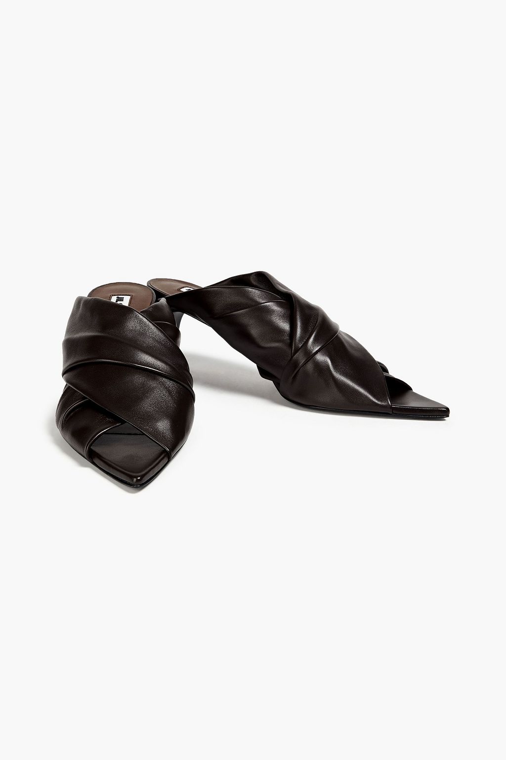 JIL SANDER Leather mules