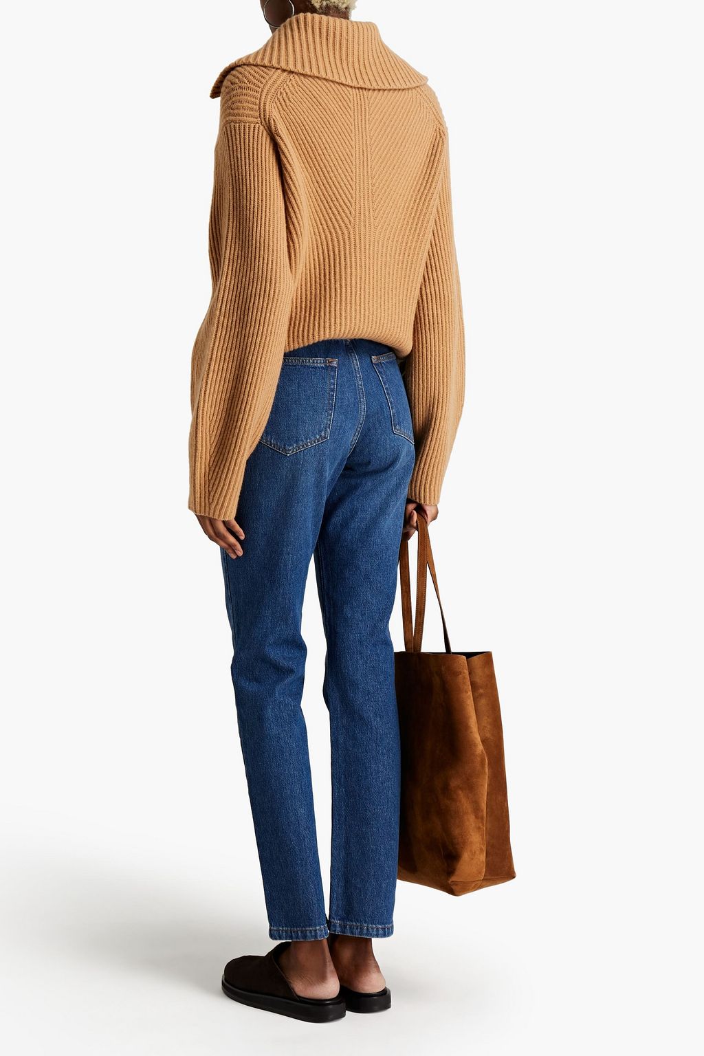 OFFICINE GÉNÉRALE High-rise straight-leg jeans