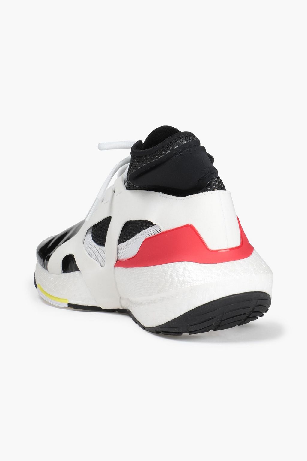 ADIDAS BY STELLA MCCARTNEY Ultraboost 21 mesh, neoprene and faux leather high-top sneakers