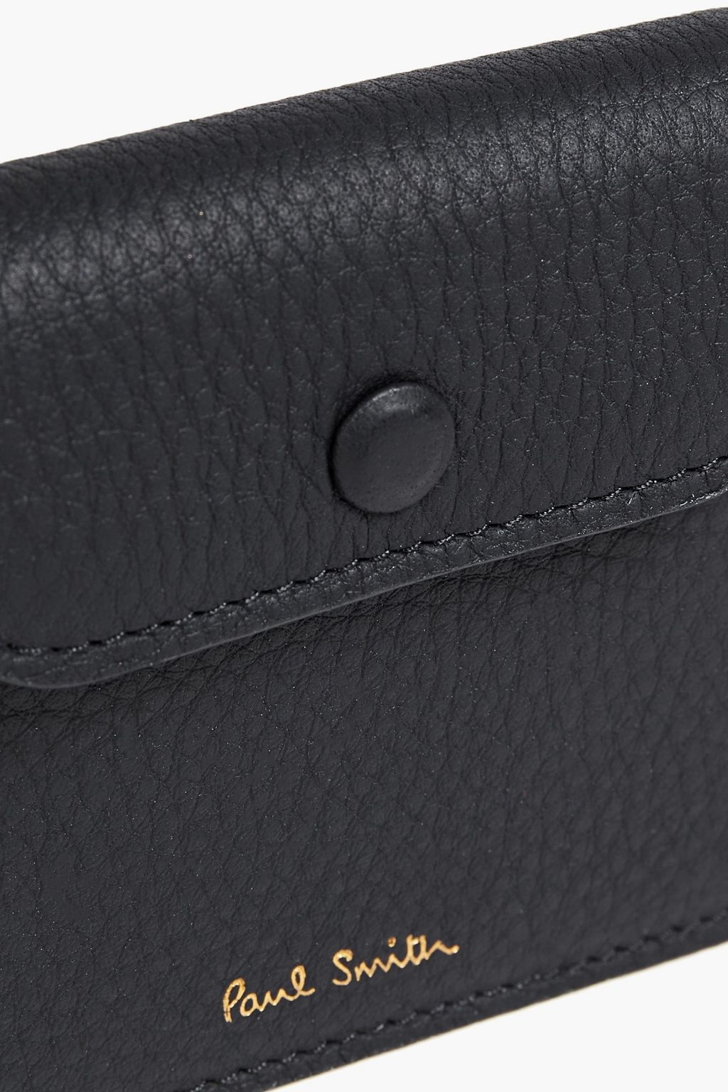 PAUL SMITH Textured-leather cardholder