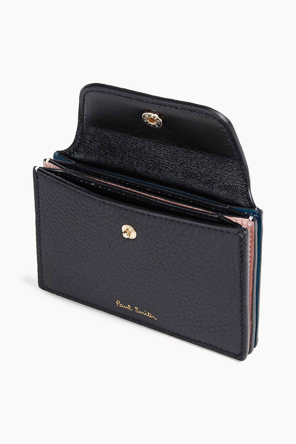 PAUL SMITH Textured-leather cardholder