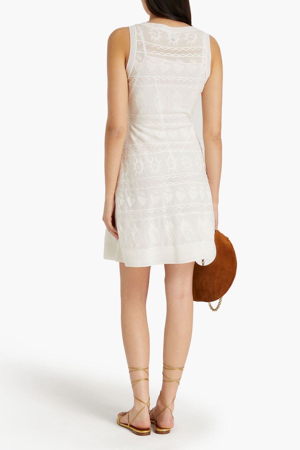 M MISSONI Jacquard-knit mini dress