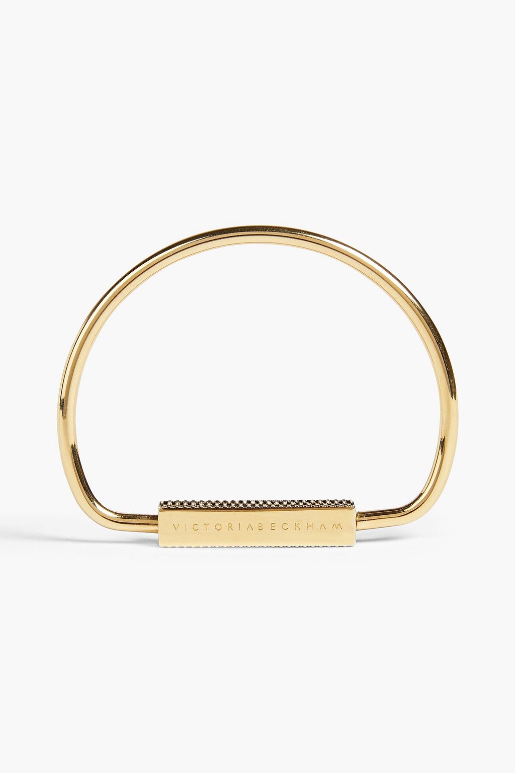 VICTORIA BECKHAM Gold-tone keychain