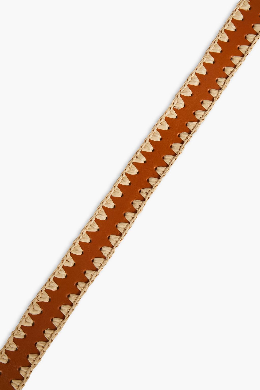 ZIMMERMANN Whipstitched leather belt