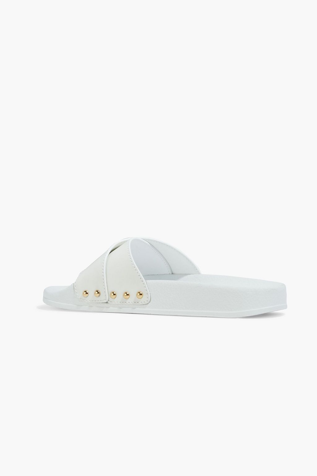 GIUSEPPE ZANOTTI Brett embellished leather slides