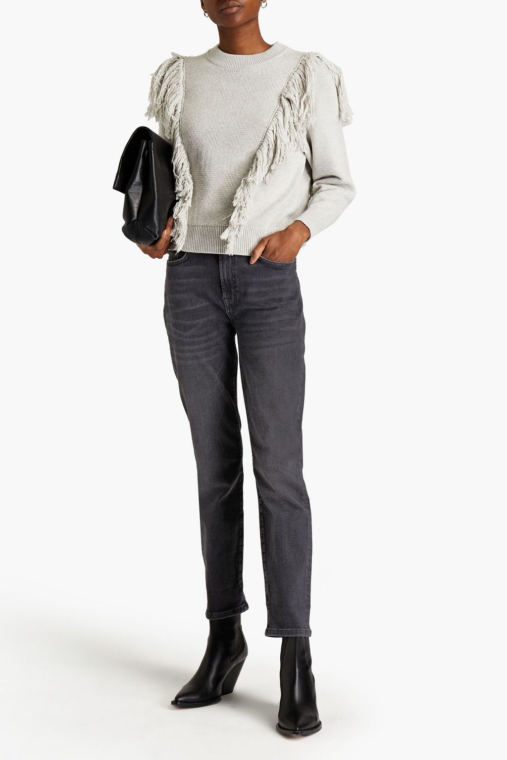 7 FOR ALL MANKIND High-rise skinny jeans