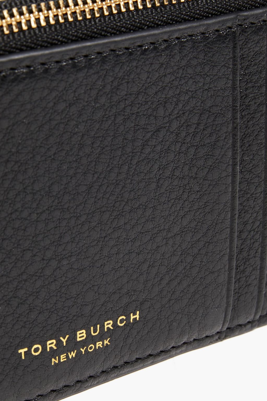TORY BURCH Textured-leather wallet