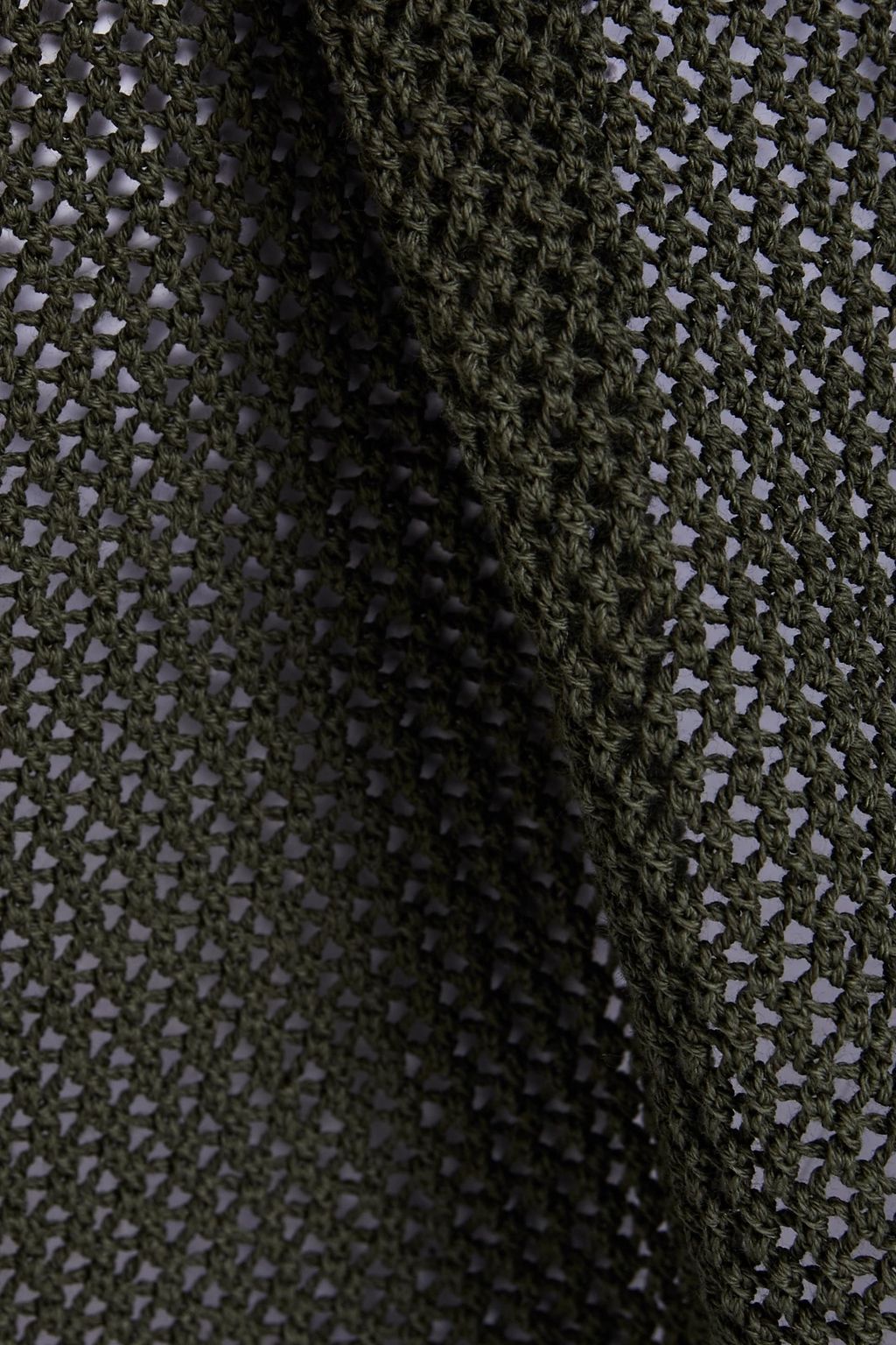JOSEPH Open-knit cotton top