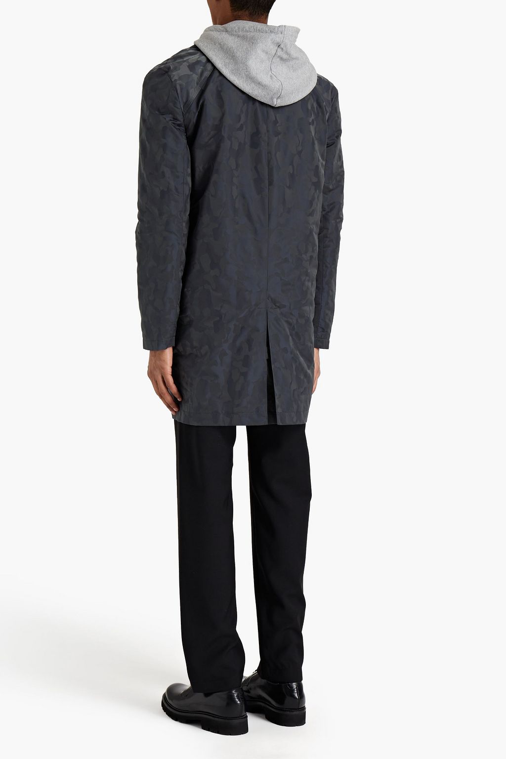 IRO Morris camouflage-print shell raincoat