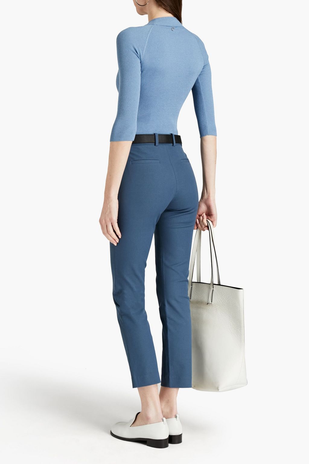 JOSEPH New Eliston gabardine slim-leg pants