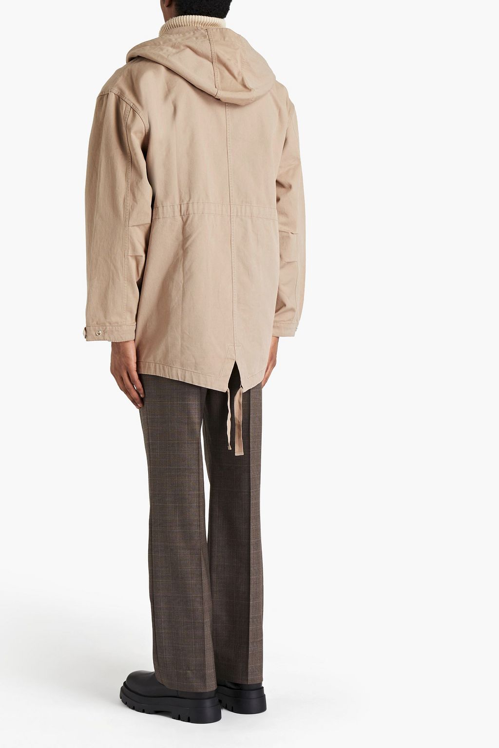 IRO Khea cotton-twill hooded parka