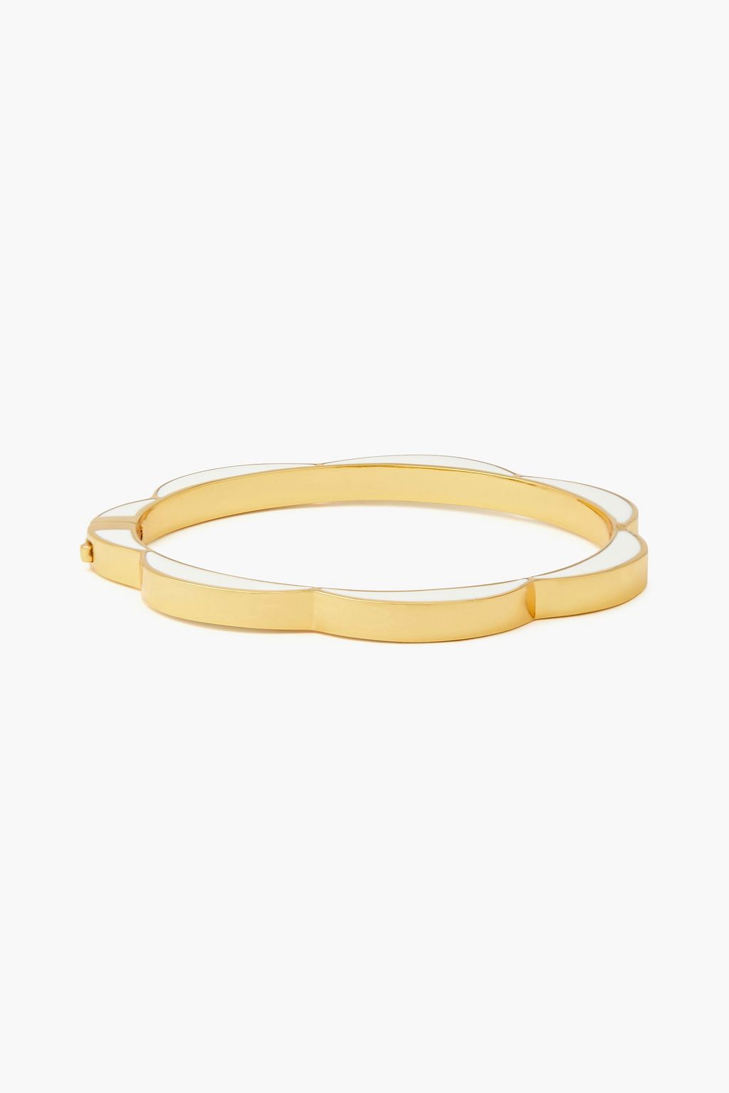 KATE SPADE NEW YORK Gold-tone enamel bangle