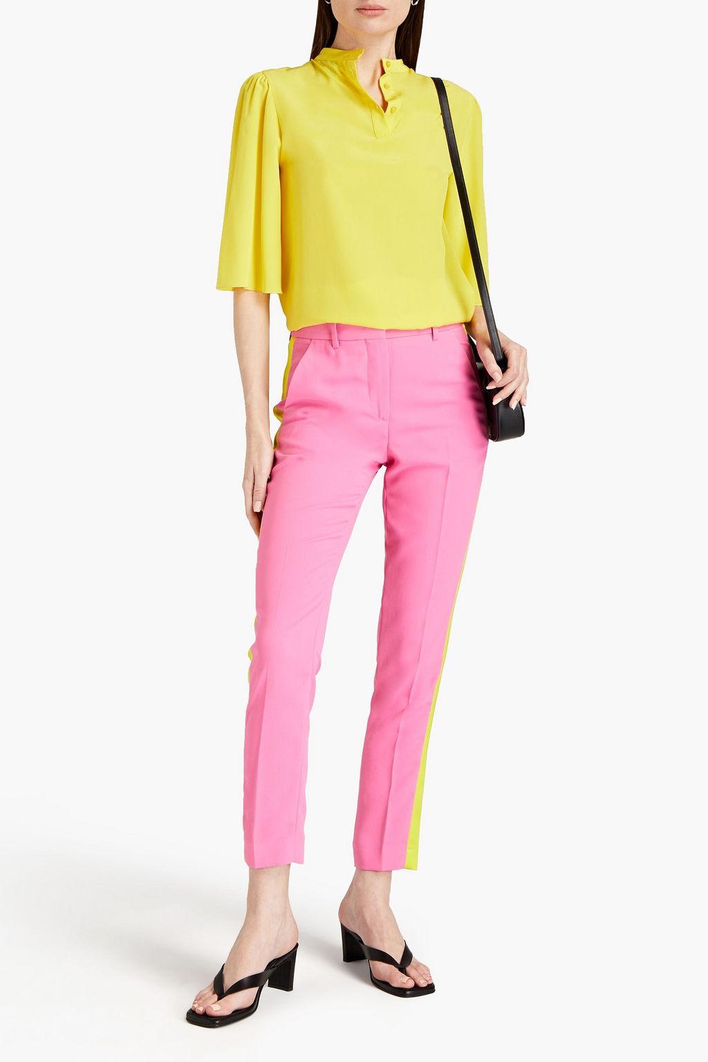 MSGM Crepe slim-leg pants